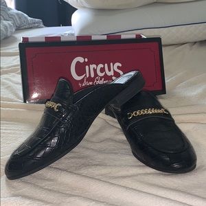 Sam Edelman Black Mules